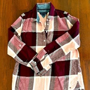 Tommy Hilfiger Plaid Blouse
